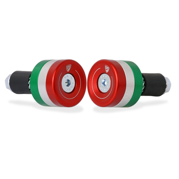 CNC Racing Cnc racing handlebar ends tricolore